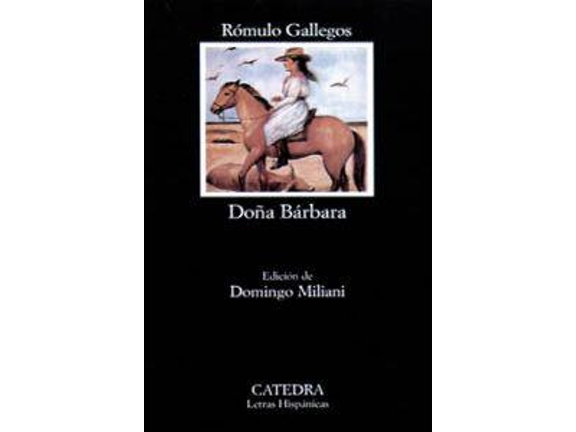 Livro Dona Barbara de Rómulo Gallegos (Espanhol)