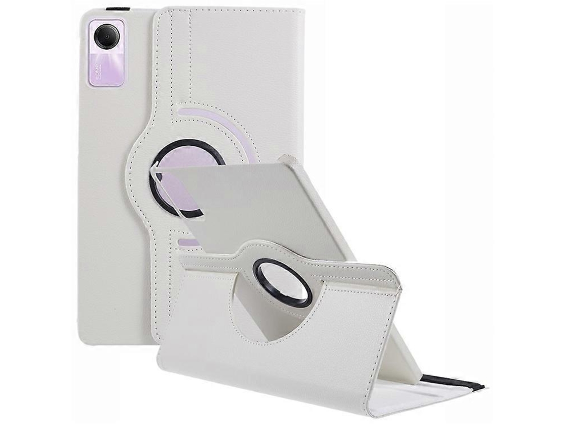 Capa Para Tablet Xiaomi Redmi Pad Se, Textura De Lichia, Em Couro Pu Com Elástico.