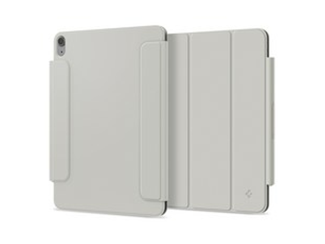 Capa Protetora Removível Airskin Folio Para Ipad Com Trava, Certificação Rohs E Fcc, Compatível Pro, Cor Cinza , Modelo Tuotuo (1 Unidade)