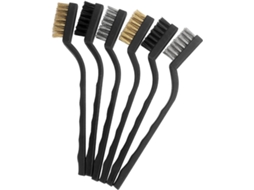 Conjunto De 3 Peças De Ferramentas Em Aço Inoxidável Com Escova Multifuncional E Cabos De Nylon.