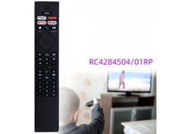 Comando de Tv para Philips Rc4284504/01rp com Controlo por Voz XIAOMOYU