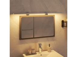 Vidaxl Luz Led Para Espelho 13 W 3000 K 80 Cm Branco Quente