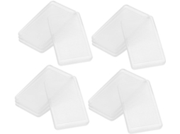 Conjunto De 8 Cunhas Transparentes Para Nivelar Pés Móveis, Ajustáveis Para Pisos Irregulares, Protetores De Piso Para
