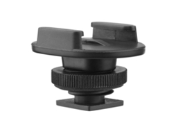 2026 soporte Cold Shoe para Gopro Y Cámaras de Acción, Adaptador Cold Shoe Universal