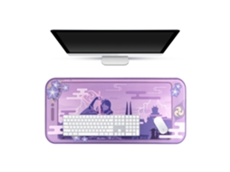 Mousepad Gamer Extra Grande, 76,5×34,5cm Brilvibera