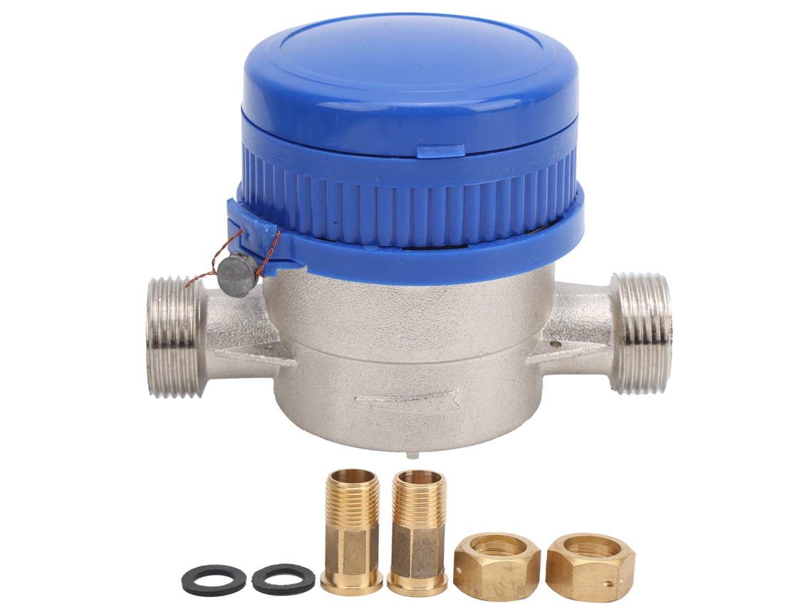 Medidor de Água Fria Mecânico Bsp 1/2 Ts s3002e com Ponteiro para Casa Fluxo 1.5m³/h