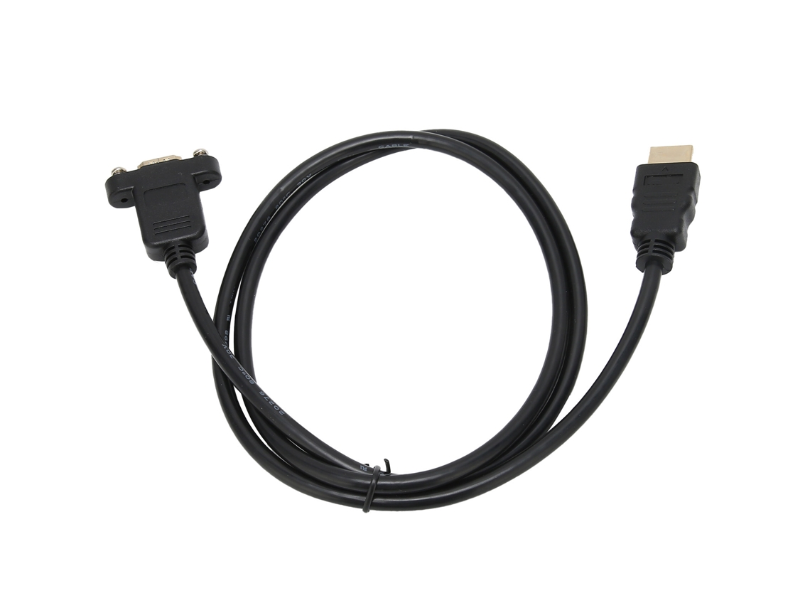 Cabo HDMI Mali 1m Tipo A Macho para Fêmea 1.4v Transmissão Estável