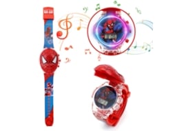 Ats reloj de Volteo Musical Infantil Con Luces Coloridas Y Diseño de Dibujos Animados