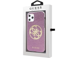 Capa iPhone 11 Pro GUESS Glitter Rosa