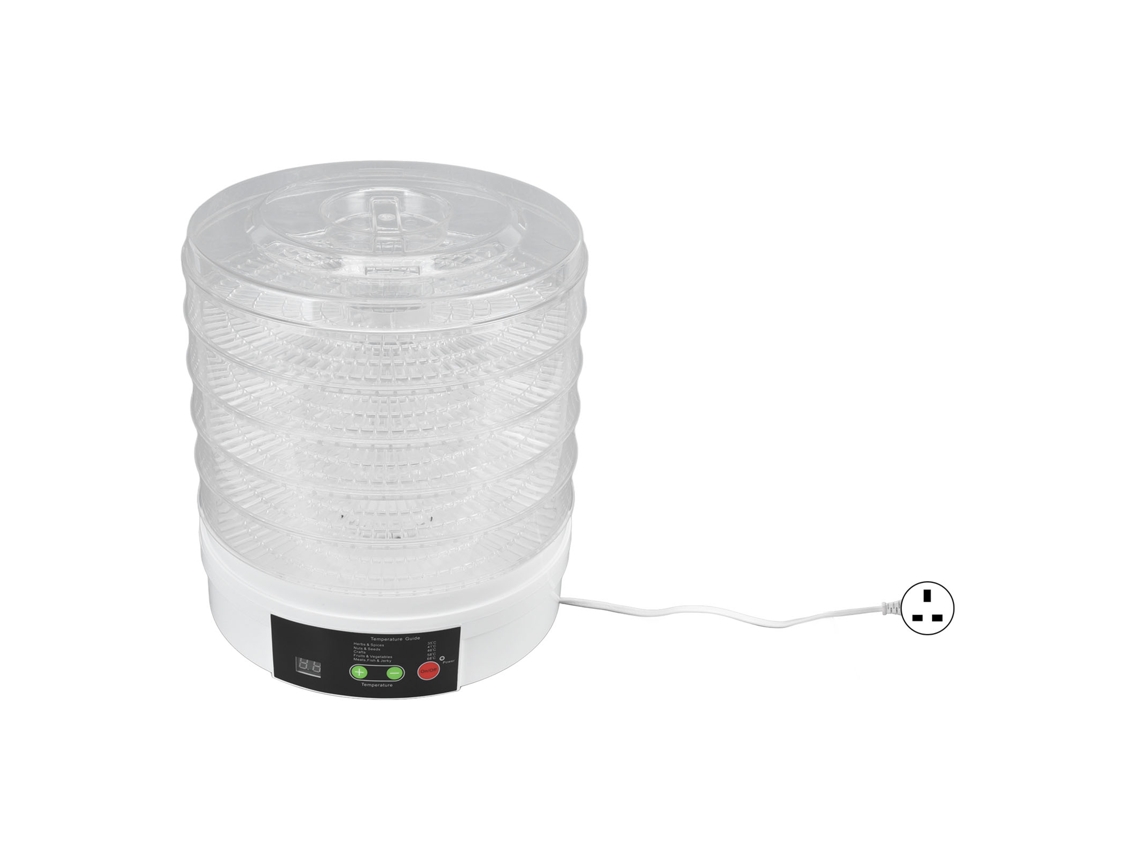 Desidratador de Alimentos LAXISCREED 350w, 5 bandejas, frutas e legumes, Reino Unido