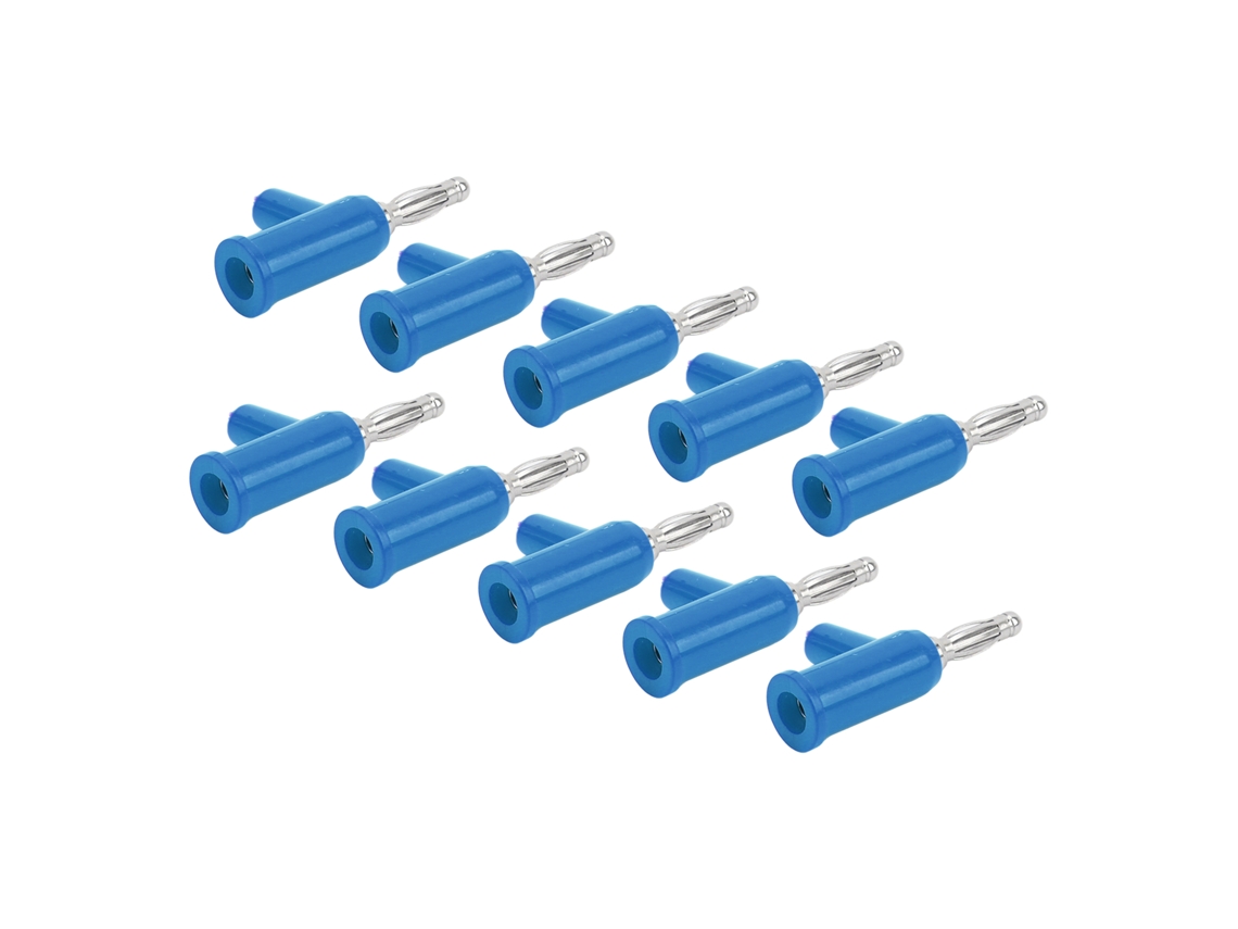 Conector Banana Estilo Lanterna Sem Solda De 4mm (empilhável E Extensível)