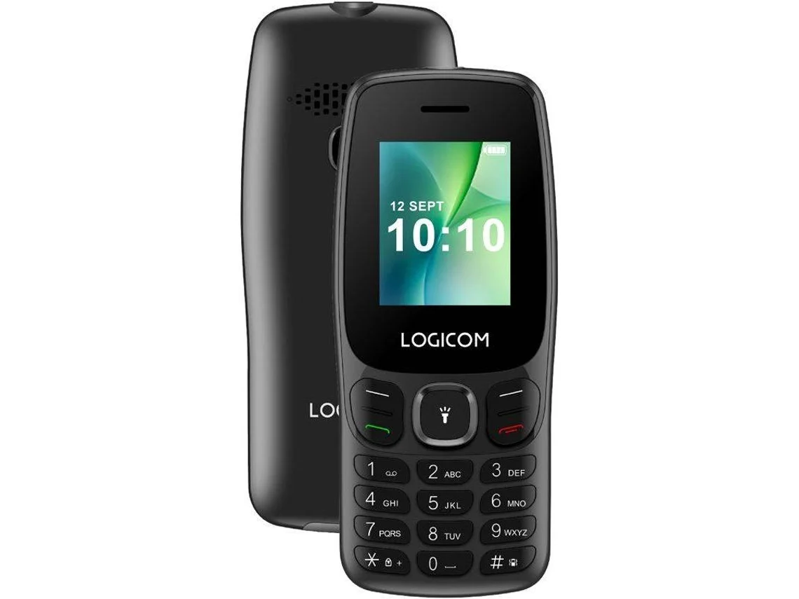 Telemóvel Senior LOGICOM Feature Phone Posh 405 (1.77'' - 4G - DUAL-SIM - Preto)