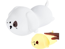 Luz Noturna Cachorrinho Fofa com Temporizador