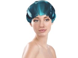Touca De Banho Feminina, Reutilizável, Impermeável, Dupla Camada, Com Elástico, Ideal Para Cabelos Longos, Estampa