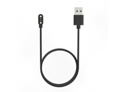 Adaptador De Carregamento Rápido Magnético Para Smartwatches Com Conexão De Cabo De 2 Pinos.