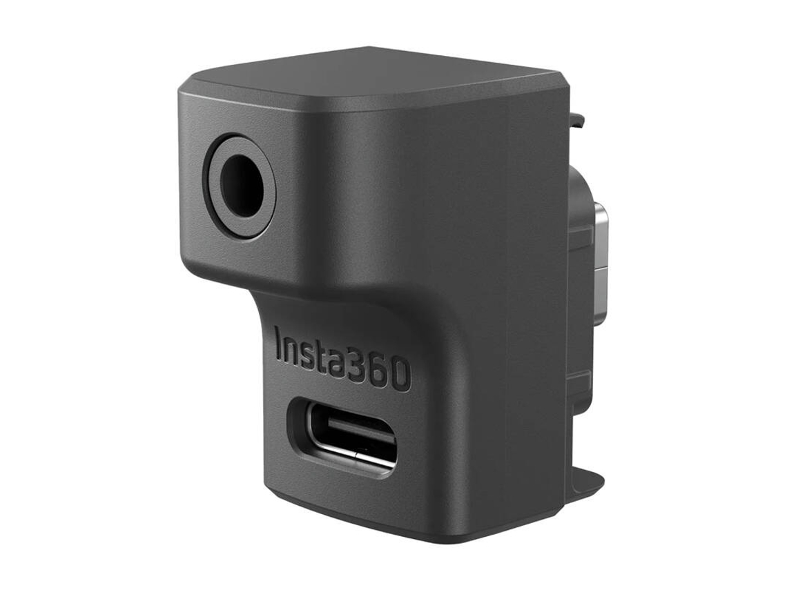 Adaptador De Áudio Para Microfone Insta360 Para Ace Pro 2 Ace Pro Ace Mic De Alta Qualidade