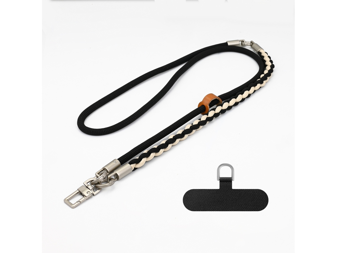 Lurelia Cordão Para Telemóvel Ajustável Anti-perda Transversal Para Pescoço 120 Cm