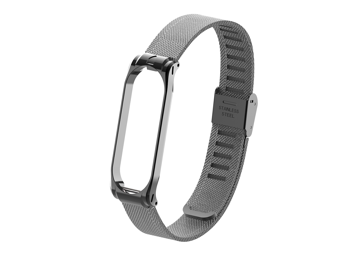 Pulseira Aço Inoxidável Sem Parafusos Para Band 3 4