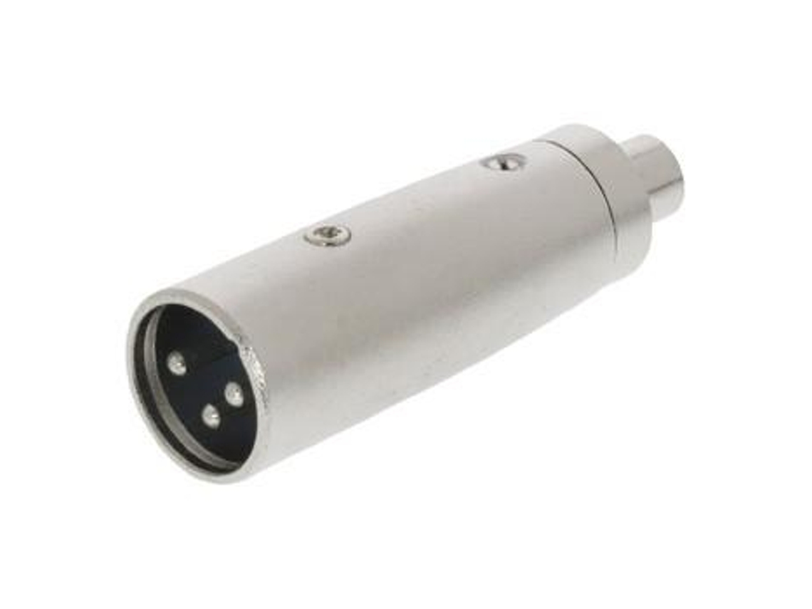 Ficha Adaptadora Xlr Macho Rca Femea