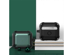 Capa Protetora Para Fones De Ouvido Armor Com Gancho Para Airpods 3