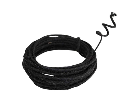 Corda De Juta Militar Preta 0,2 Cm X 3 M Megacrea Diy