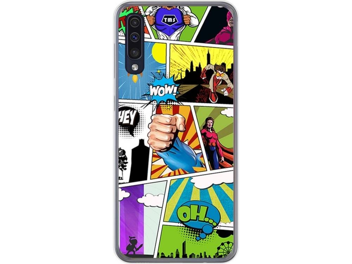 Capa Samsung Galaxy A50 / A50s TUMUNDOSMARTPHONE Comic Multicor