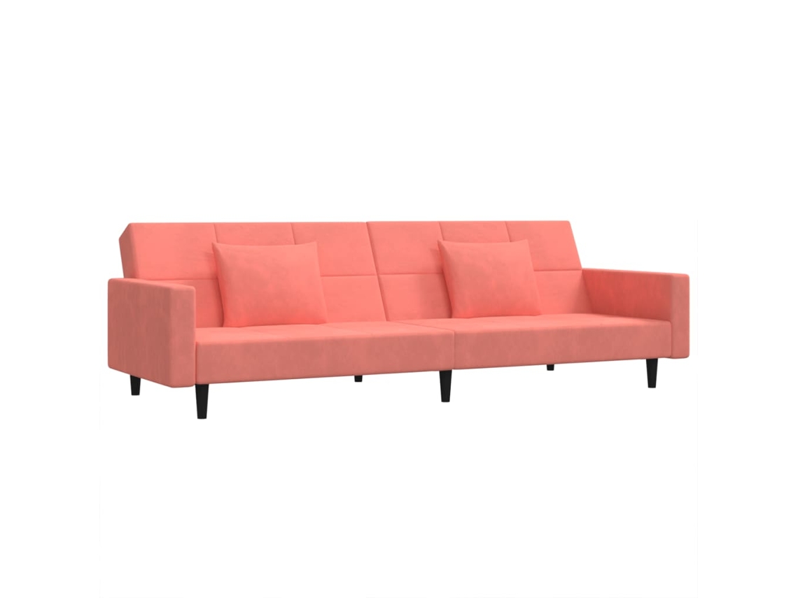 Sofa Bed, Sofa Beds Vidaxl Cor-de-rosa Veludo (n/a)