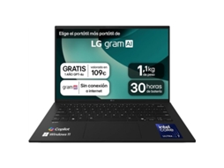 Portátil LG Gram 14z90t, Intel Core Ultra 7, 32GB, 1TB SSD, 14