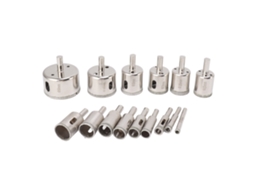 Kit de 15 Brocas de Diamante Primerox para Vidro Azulejo Cerâmica Mármore Porcelana