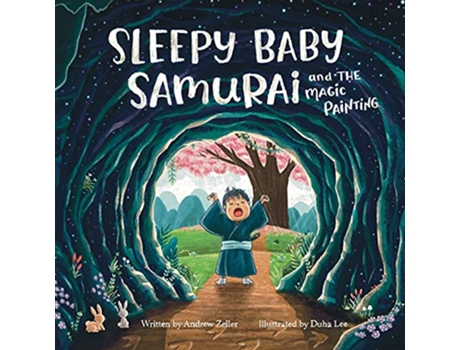 Livro Sleepy Baby Samurai and the Magic Painting de Andrew Zeller (Inglês)