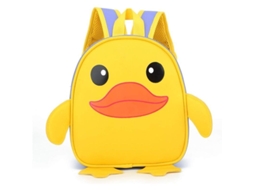Mochila Infantil Patito Amarelo, Jardim de Infância, Design Fofo, Impermeável | S/MARCA