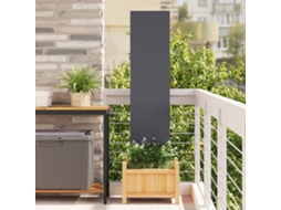 Vidaxl Tela De Privacidade Para Jardim Fretwork Antracite 32 X 140 Cm