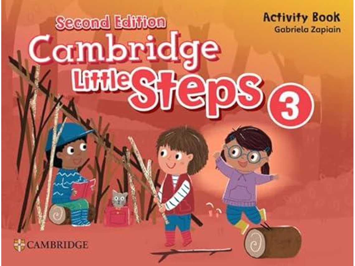 Livro Cambridge Little Steps Level 3 Activity Book De Gabriela Zapiain (inglês)