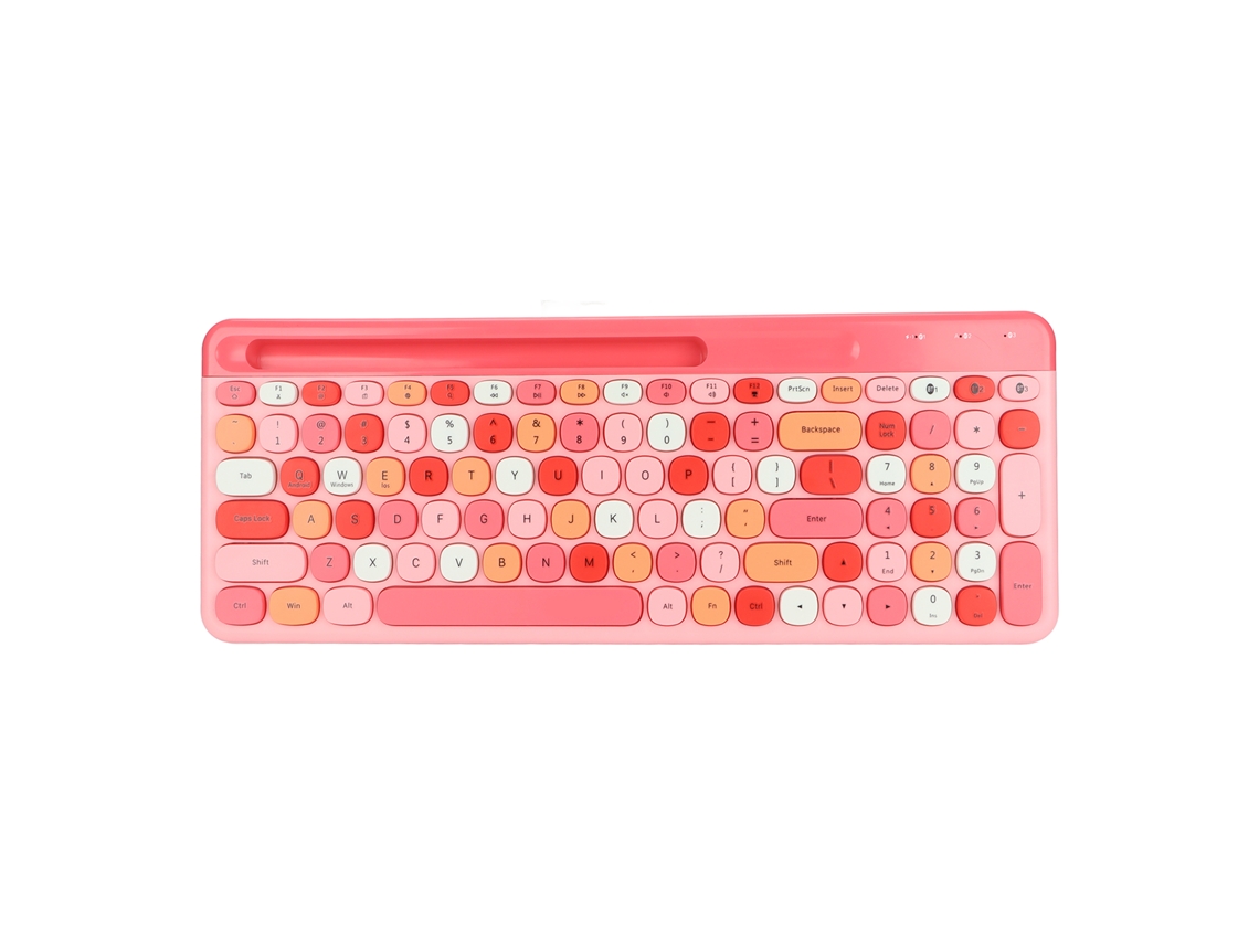 Teclado Sem Fio Mini Com 100 Teclas Para Meninas