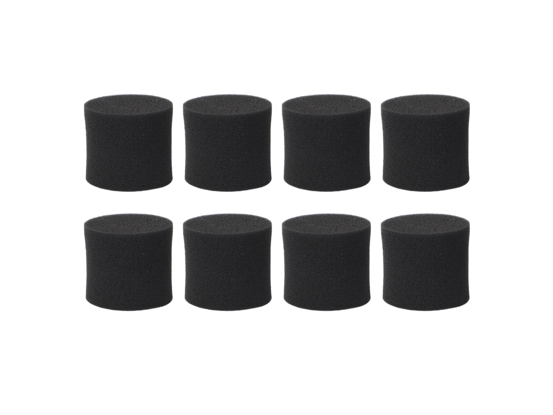 8pcs Esponja Tubo Porta Alto-falante Duto Ar Bajo Redução Ruído Caixa Cabinet Speaker