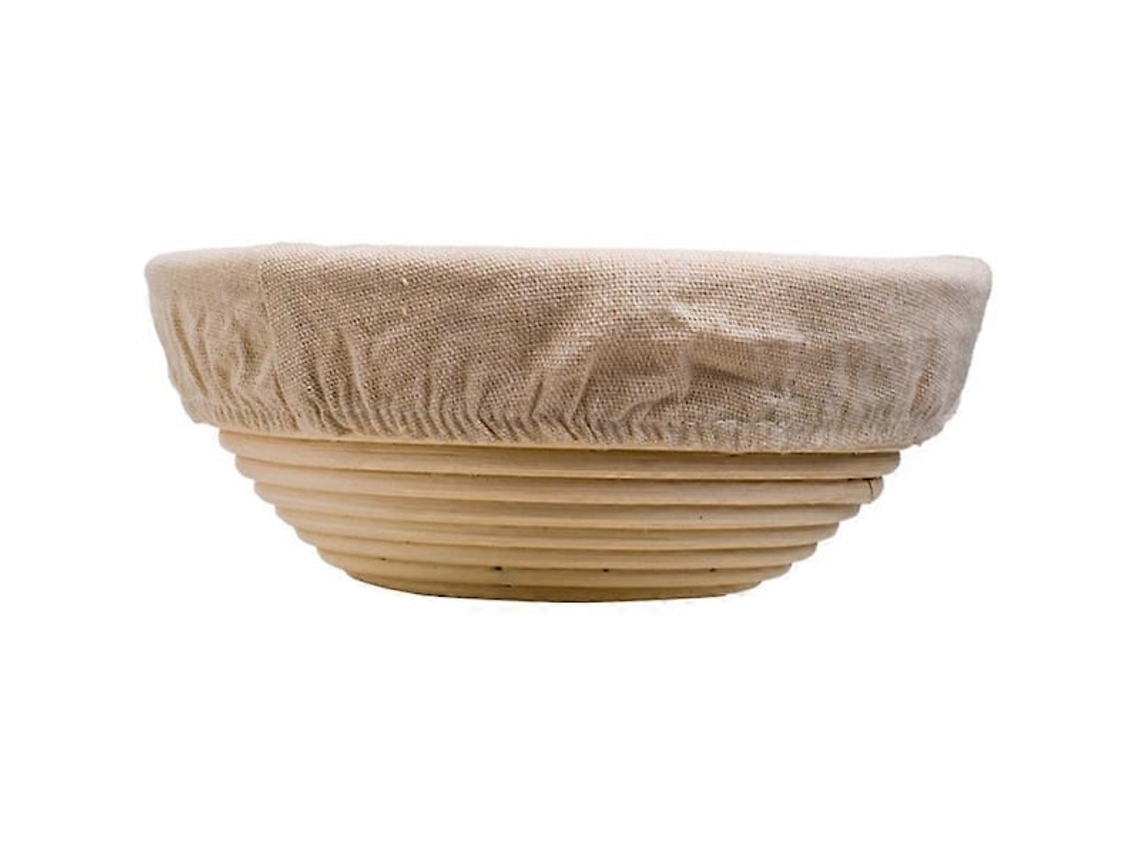 Cesto Banneton Para Pão Artesanal, Formato Redondo, Lavável, Para Massa Madre, Fermentação Natural E Padaria Doméstica