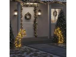 Vidaxl Decoração De Natal Meteoro C/ Luz E Estacas 115 Luzes Led 85 Cm
