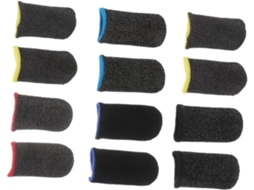 Lurelia Dedeiras Gaming Para Ecrã Tátil 6 Pares, Abs, Antiderrapante, Respirável, Leve, Para Gaming Móvel E Ecrãs Táteis