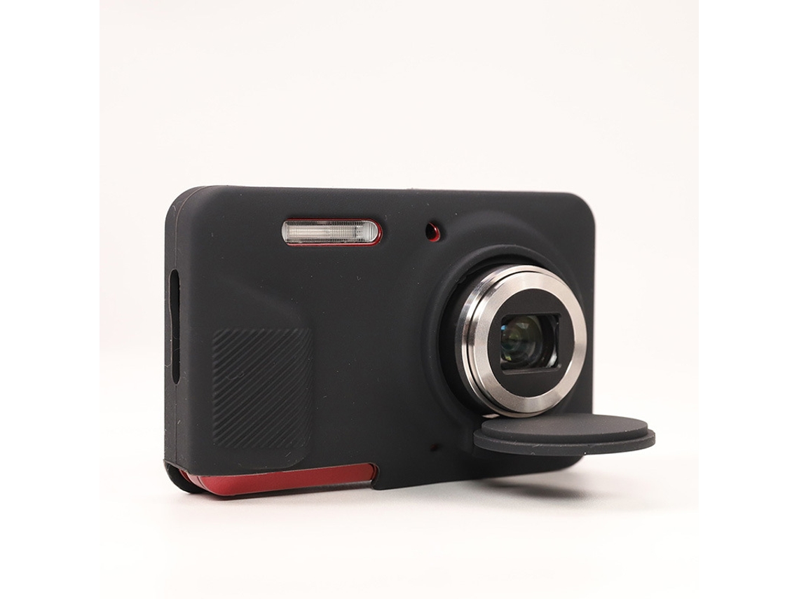 Capa Silicone HEXINYIGJLY para Kodak Pixpro Fz55tampa Objetiva Removível, Anti Risco, Leve Preto