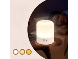 Luz Noturna Portátil para Bebês, 3 Cores de Luz, Bateria Recarregável de 1200mah, Rosa. SIURN