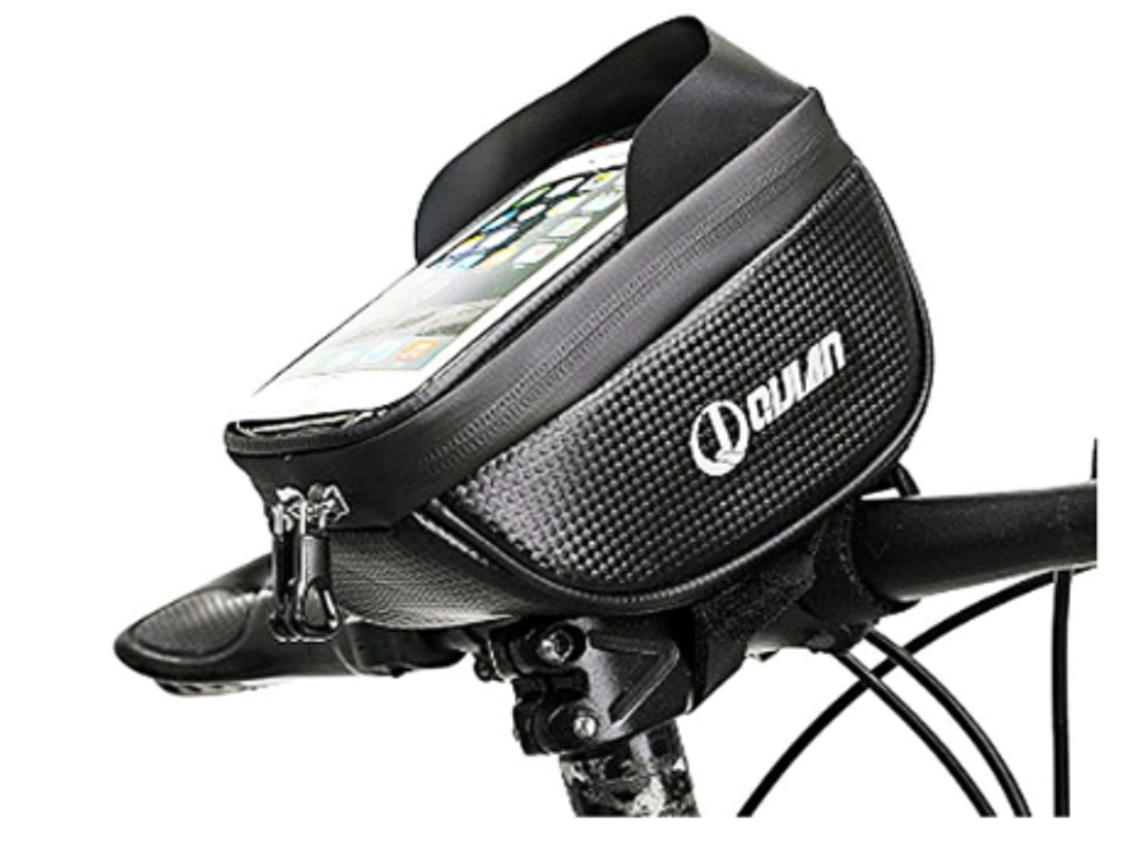 Bolsa Quadro Bicicleta 6,2 Ipx8 Preta Yizhood