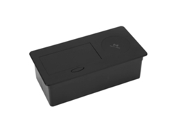 Tomada De Mesa Embutida Com Carregamento Sem Fio