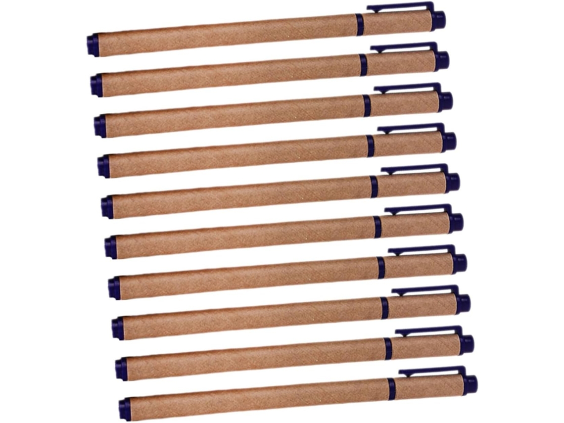 Conjunto De 10 Canetas Em Gel Instrumentos Escrita, Para Assinatura,