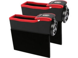 Caixa organizadora para carrinho, suporte lateral, porta-flocos