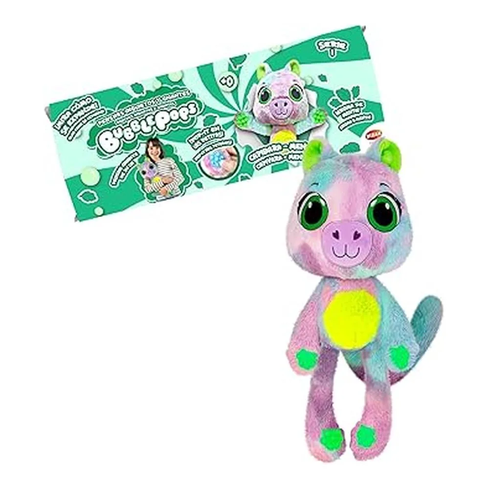 Bizak Bubble Pops Peluche Capibara Menta, Aroma Y Patitas Stem 64492004 Capib.men Bizakp25