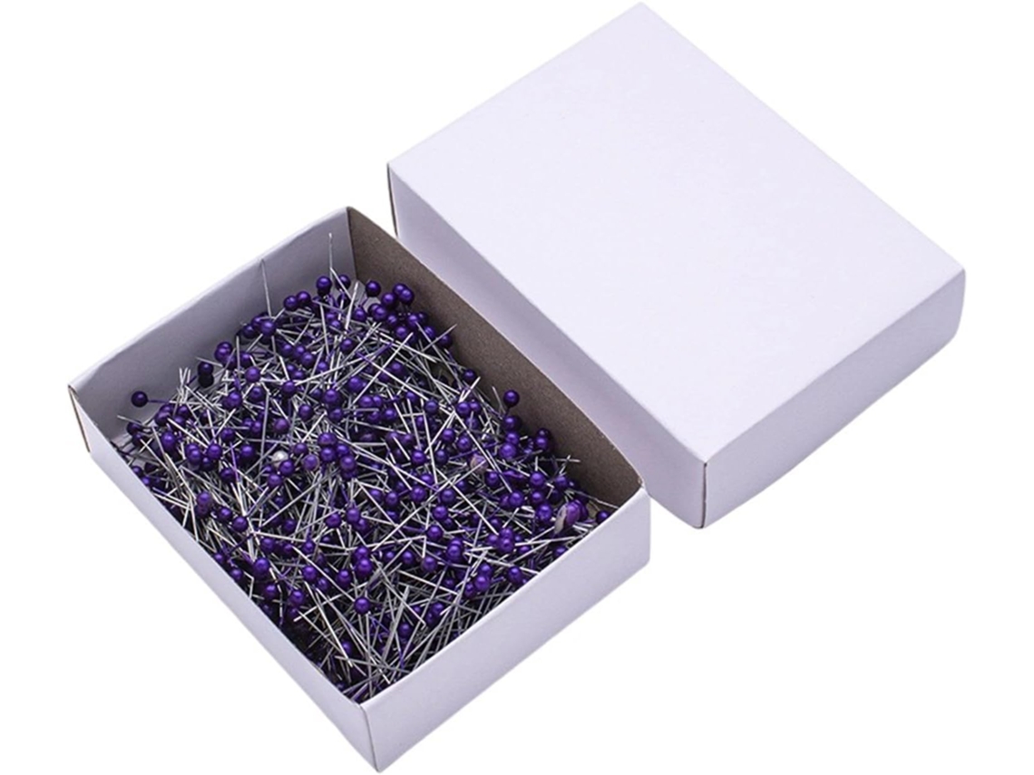 800-Alfinetes de Costura, Alfinetes Retos Para Costureira, Alfaiataria, Posicionamento Colorido Para Costura, Confecção