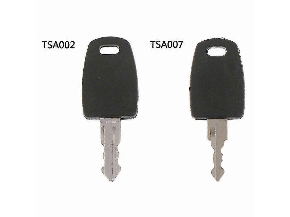 Cadeado Para Bagagem, Modelo Tsa002, Com Chave, Segurança Portátil Para Mala, Mochila E Armário Em Deslocações