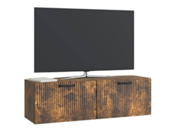 Gabinete de Tv de Parede Carvalho Fumado 98 X 31 X 30 Cm MAISON EXCLUSIVE