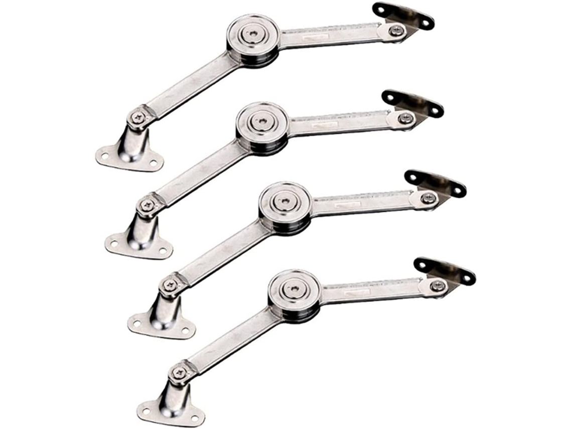 Conjunto De 4 Dobradiças Hidráulicas Com Parada Aleatória Para Portas