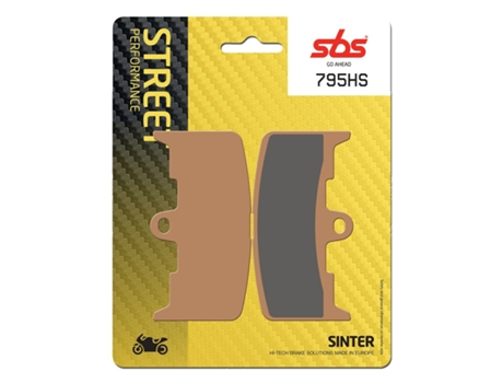 Pastilhas de travão Sbs Go Ahead 795 (HS)